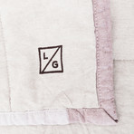 Purple Rain Throw Quilt