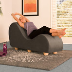 Yoga Chaise // Maple Feet // Mocha