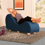 Yoga Chaise // Maple Feet // Marine