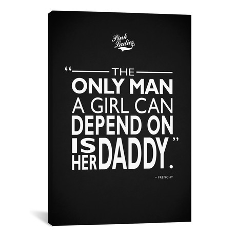 Grease - Depend On Daddy // Mark Rogan (26"W x 18"H x 0.75"D)