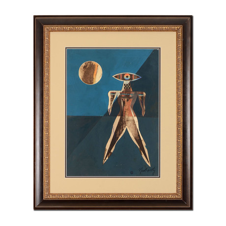 Untitled Mixed Media Monoprint 2