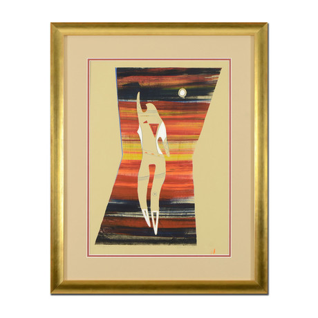 Untitled Mixed Media Monoprint 1