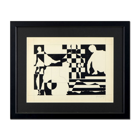 Untitled Pen + Ink Drawing