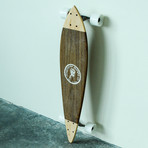 Pintail Longboard // Two Tone // Walnut + Maple