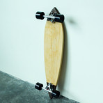 Pintail Longboard // Two Tone // Maple + Walnut