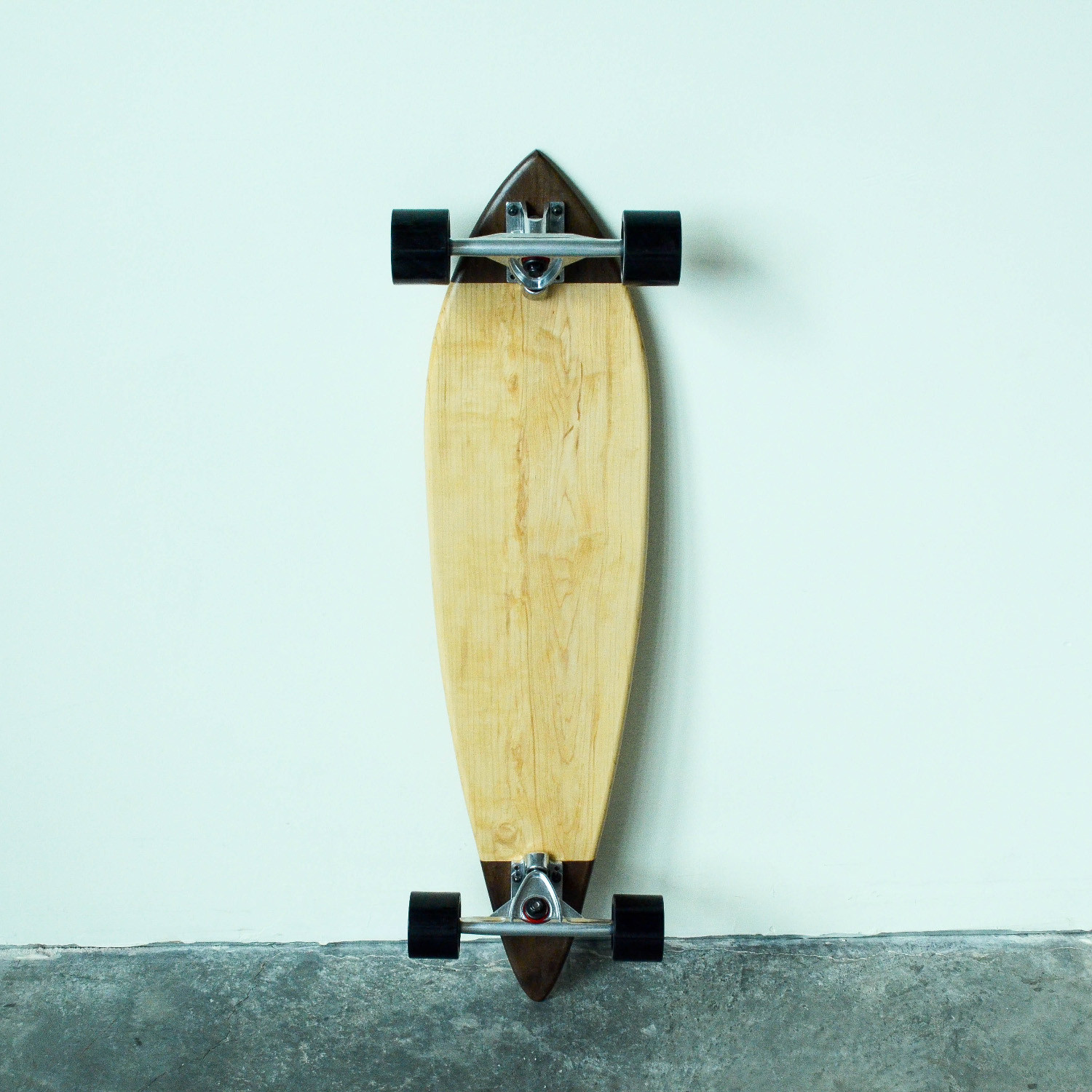 Pintail Longboard // Two Tone // Maple + Walnut - Southpaw Board Co ...