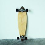 Pintail Longboard // Two Tone // Maple + Walnut