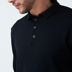 The Richard Polo Shirt // Black (XL)