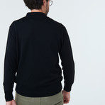 The Richard Polo Shirt // Black (XL)