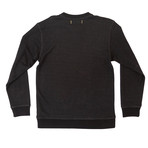 Monterey Hemp + Organic Cotton Blend Pullover // Dark Charcoal (XS)