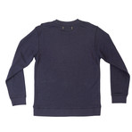 Monterey Hemp + Organic Cotton Blend Pullover // Navy (L)