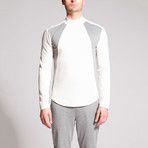 Data Panel Shirt // Grey + White (XL)