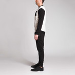 Joey Patch Shirt // Black + White (M)