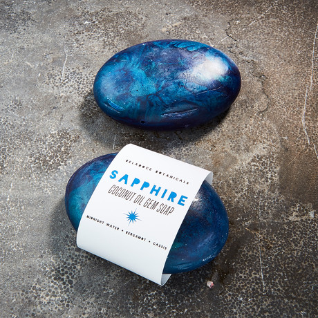 Blue Sapphire Soap // Set of 2