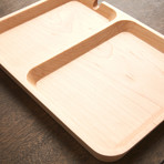 Rectangle Valet (Solid Maple)
