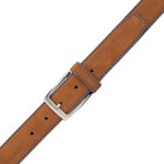 Split Belt // Leather Brown (39")