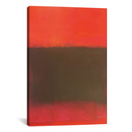 Composition In Reds And Black // Wayne Sleeth (12"W x 18"H x 0.75"D)