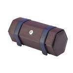 Hyde Park Hexagonal Three Watch Roll (Black)