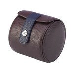 Hyde Park Single Watch Roll (Burgundy)