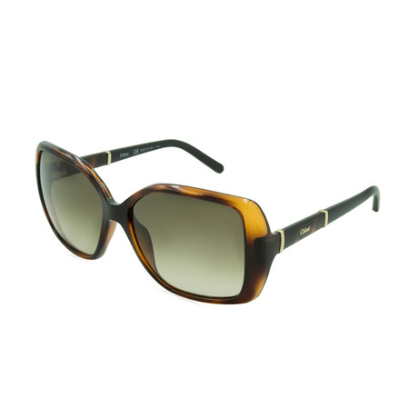 Chloé // Women's Sunglasses // Tortoise + Brown Gradient V