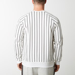 Monaco Longsleeve // White + Black (L)