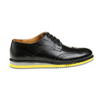 Rafael Dress Shoes // Black + Yellow (Euro: 39)