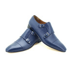 Marcossini Dress Shoes // Dark Blue (Euro: 43)