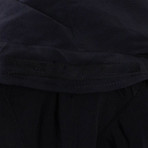 Julius Nilos // Fishtail Hooded Parka Coat // Black (XS)