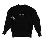 Julius 7 // 1984 Crewneck Sweater // Black (XS)