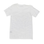 Balmain Paris // Cotton Short Sleeve Embellished T-Shirt // White (L)