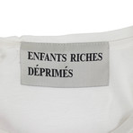 Enfants Riches Deprimes // ALT Logo Distressed T-Shirt // White (XS)