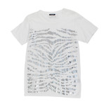 Balmain Paris // Cotton Short Sleeve Embellished T-Shirt // White (XS)