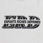 Enfants Riches Deprimes // ALT Logo Distressed T-Shirt // White (M)