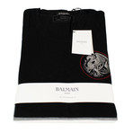 Balmain Paris // Short Sleeve Printed Tees // Pack of 3 // Gray + Black + White (XS)