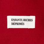 Enfants Riches Deprimes // Melton Wool Utility Trousers // Red (30WX32L)
