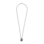 Vintage Piaget 18k White Gold Diamond Necklace // Chain: 16.25"