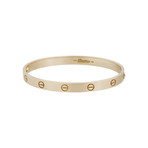 Vintage Cartier 18k Yellow Gold Love Bracelet // 17cm