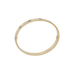 Vintage Cartier 18k Yellow Gold Love Bracelet // 17cm