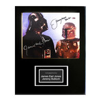 Signed + Framed Artist Series // Darth Vader + Boba Fett