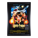 Signed + Framed Poster // Harry Potter + The Sorcerer's Stone