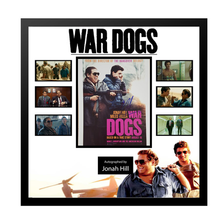 Signed + Framed Collage // War Dogs