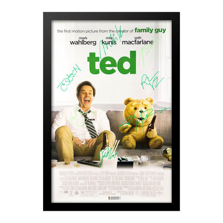 Signed + Framed Poster II // Ted