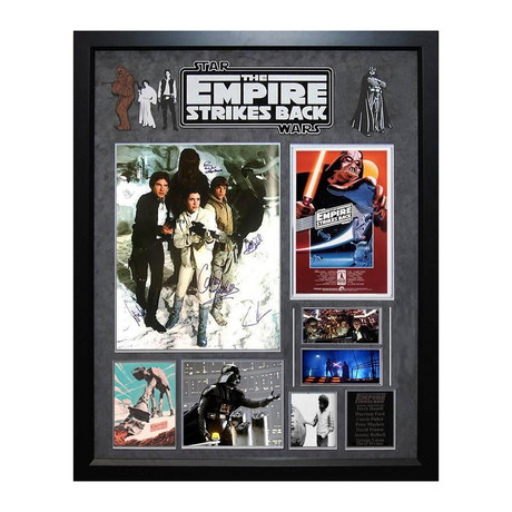 Signed + Framed Collage // Star Wars Episode V: The Empire Strikes Back