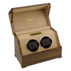 Perpetua III Walnut Double Watch Winder
