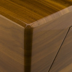 Perpetua III Walnut Double Watch Winder