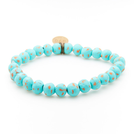 Beaded Bracelet // Turquoise