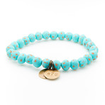 Beaded Bracelet // Turquoise