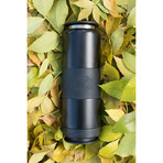 Dual Chamber Water Bottle // Matte Black