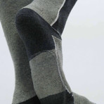 FNDN Heated 3.7V Sports Socks // Gray (S/M)