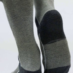 FNDN Heated 3.7V Sports Socks // Gray (S/M)